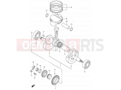 SUZUKI DR-Z400 K2 (2002) (E01) 7 - CRANKSHAFT