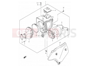 SUZUKI DR-Z400 K2 (2002) (E01) 13 - AIR CLEANER