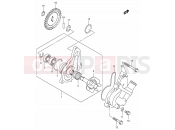 SUZUKI DR-Z400 K2 (2002) (E01) 17 - WATER PUMP