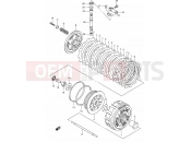 SUZUKI DR-Z400 K2 (2002) (E01) 19 - CLUTCH