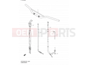 SUZUKI DR-Z400 K2 (2002) (E01) 39 - HANDLEBAR (WITH OUT E24)