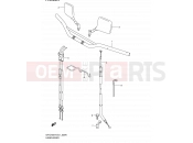 SUZUKI DR-Z400 K2 (2002) (E01) 39A - HANDLEBAR (DR-Z400E E24)