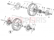 DUCATI 1993 Superbike 888 SP5 WHEELS » FRONT WHEEL