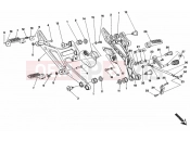 DUCATI 1993 Monster 900 FOOTREST » FRAME