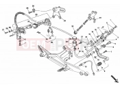 DUCATI 1993 Monster 900 REAR BRAKE SYSTEM » BRAKING SYSTEM