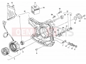 DUCATI 1993 Supersport 900 SS GENERATOR COVER DM 007089&GT; » IGNITION SYSTEM