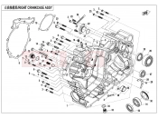 RIGHT CRANKCASE ASSY. - E01-2-B-V2 - CFMOTO UFORCE 1000 (CF1000UTR-3) 2020