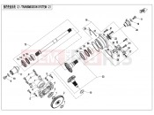 TRANSMISSION SYSTEM(2) - E06-2-V3 - CFMOTO UFORCE 1000 (CF1000UTR-3) 2020