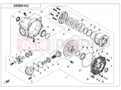 CFMOTO 2021 UTV UFORCE 1000 (CF1000UTR-3) REAR AXLE(AUTOMATIC DIFFERENTIAL LOCK) - F33-A-V3
