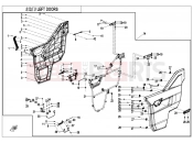 CFMOTO 2021 UTV UFORCE 1000 (CF1000UTR-3) LEFT DOORS - F37-2-V5