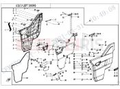 CFMOTO 2021 UTV UFORCE 1000 (CF1000UTR-3) LEFT DOORS - F37-2-V6