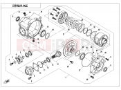 CFMOTO UFORCE 1000 (CF1000UTR-3) REAR AXLE(AUTOMATIC LOCK DIFFERENTIAL ) - F33-A