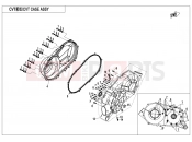 CFMOTO UFORCE 1000 (CF1000UTR-3) CVT CASE ASSY. - E01-3