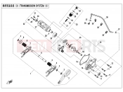 CFMOTO UFORCE 1000 (CF1000UTR-3) TRANSMISSION SYSTEM(3) - E06-3-V6