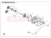 CFMOTO UFORCE 1000 (CF1000UTR-3) WATER PUMP ASSY. - E08