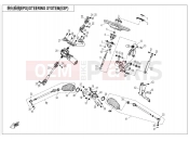 CFMOTO UFORCE 1000 (CF1000UU) STEERING SYSTEM(EPS) - F10