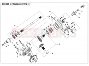 CFMOTO UFORCE 1000 (CF1000UU) TRANSMISSION SYSTEM(2) - E06-2-V5