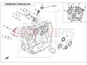 RIGHT CRANKCASE ASSY. - E01-2-V2 - CFMOTO UFORCE 550 (CF500UTR-2) 2018