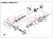TRANSMISSION SYSTEMï¼2ï¼ - E06-2 - CFMOTO UFORCE 550 (CF500UTR-2) 2018