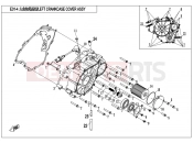 LEFT CRANKCASE COVER ASSY. - E01-4-V1 - CFMOTO UFORCE 550 (CF500UTR-2) 2019