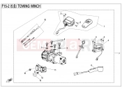 TOWING WINCH - F15-2 - CFMOTO UFORCE 550 (CF500UTR-2) 2020