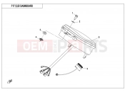 DASHBOARD - F17 - CFMOTO UFORCE 550 (CF500UTR-2) 2020