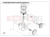 CRANKSHAFT/CONNECTING ROD/PISTON ASSY - E04 - CFMOTO UFORCE 550 (CF500UTR-2) 2020