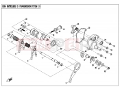 TRANSMISSION SYSTEM (3) - E06-3 - CFMOTO UFORCE 550 (CF500UTR-2) 2020