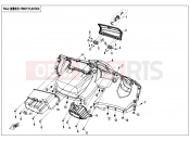 CFMOTO UFORCE 550 (CF500UU) FRONT PLASTICS - F04-2