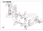 CFMOTO UFORCE 550 (CF500UU) SIDE DOORS - F37
