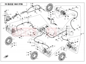 CFMOTO UFORCE 550 (CF500UU) BRAKE SYSTEM - F08