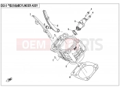 CFMOTO UFORCE 550 (CF500UU) CYLINDER ASSY - E02-3