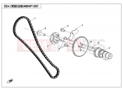 CFMOTO UFORCE 550 (CF500UU) CAMSHAFT ASSY - E02-4