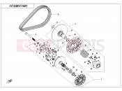 CFMOTO UFORCE 550 (CF500UU) CVT ASSY - E05-A