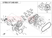 CFMOTO 2020 UTV UFORCE 550 (CF500UU) CVT CASE ASSY. - E01-3-V3