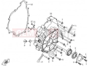 CFMOTO 2011 UTV UFORCE 600 (CF600-5) LEFT CRANKCASE COVER
