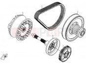 CFMOTO 2011 UTV UFORCE 600 (CF600-5) CLUTCH & CVT