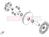 CFMOTO 2011 UTV UFORCE 600 (CF600-5) PRIMARY SHEAVE