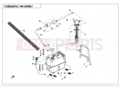 CFMOTO 2011 UTV UFORCE 600 (CF600-5) FUEL TANK