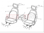 CFMOTO 2011 UTV UFORCE 600 (CF600-5) SEAT ASSY