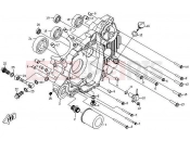 CFMOTO UFORCE 600 (CF600-5) LEFT CRANKCASE