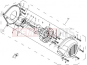 CFMOTO UFORCE 600 (CF600-5) COOLING FAN ASSY. ( GOES ) - E27