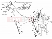 DUCATI 1993 907 I.E. REAR BRAKE SYSTEM MY92 » BRAKING SYSTEM