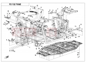CFMOTO UFORCE 800 (CF800-3) FRAME - F03