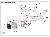 CFMOTO UFORCE 800 (CF800-3) COOLING SYSTEM - F18-1
