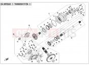 CFMOTO 2018 UTV UFORCE 800 (CF800-3) TRANSMISSION SYSTEM (2) - E06-2