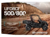 CFMOTO UFORCE 800 (CF800-3) OWNER'S MANUAL