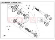 CFMOTO UFORCE 800 (CF800UTR-2) TRANSMISSION SYSTEM (â ) - E06-1-V1
