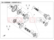 CFMOTO UFORCE 800 (CF800UTR-2) TRANSMISSION SYSTEM(1) - E06-1-V2