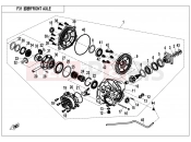 CFMOTO 2019 UTV UFORCE 800 (CF800UTR-2) FRONT AXLE - F31